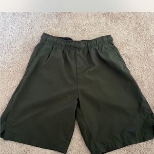 Nike Men's Dark Green Athletic Shorts